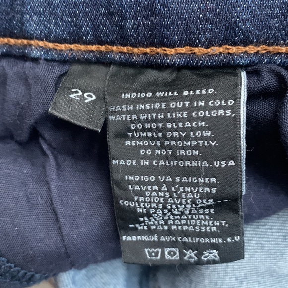 J Brand “Storm” Blue Jeans Size 29 / 25.5” inseam - Picture 6 of 8